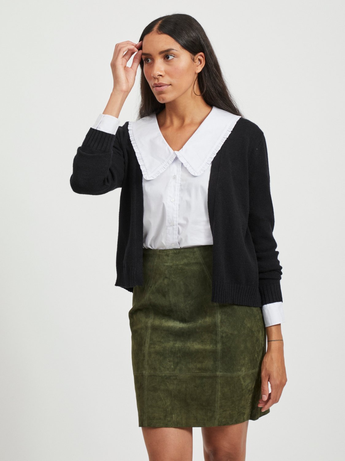VIRIL Cardigan - black - VERO MODA & VILA Bergvik